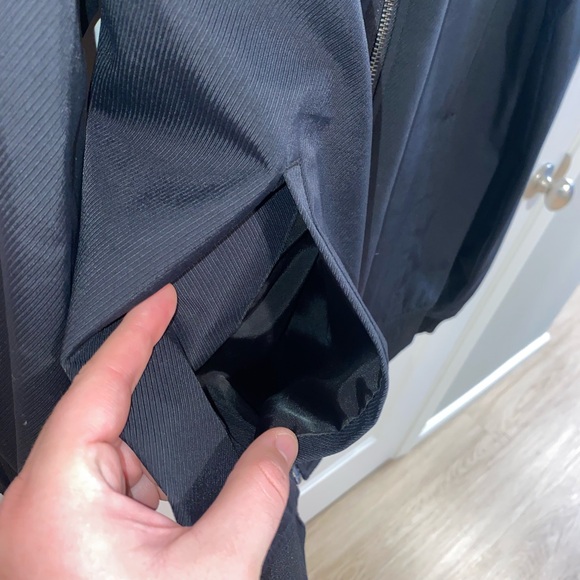 Black Alfani Bomber jacket, size large - Picture 4 of 6